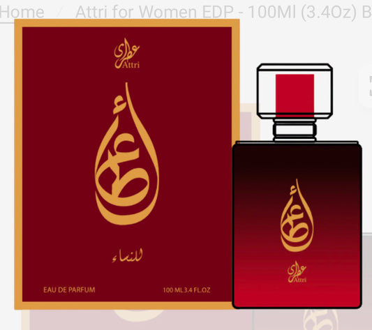 Attri Women EAU de Parfum 3.4 oz Made in UAE