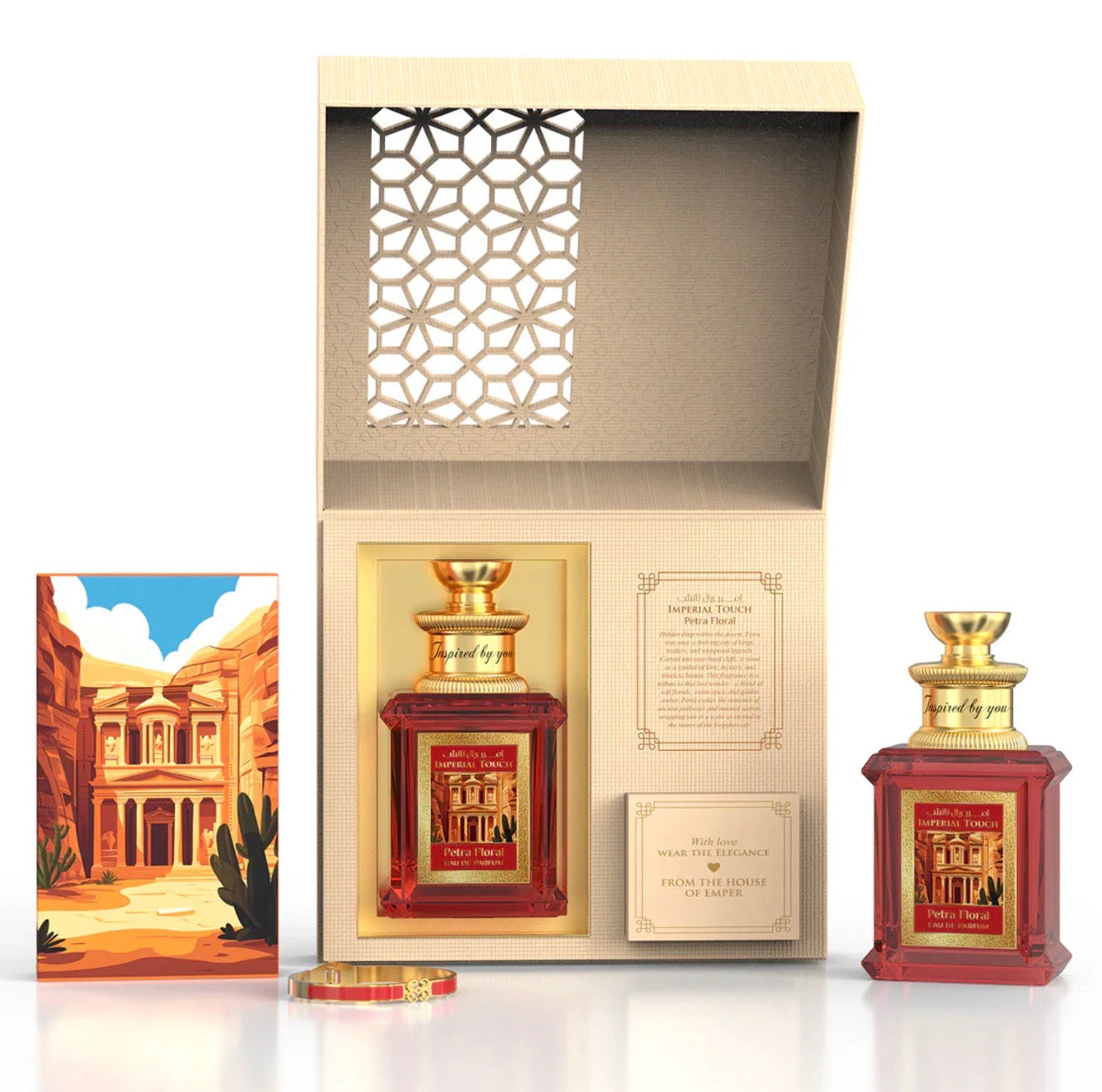 Petra Floral Imperial Touch Emper Eau de Parfum 3.4oz Made in UAE