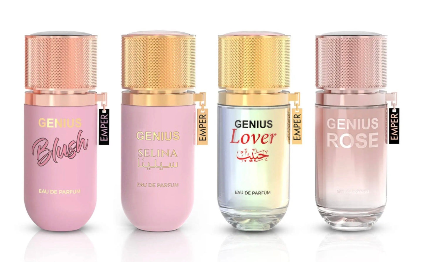 Genius Gift Set Emper 4x25ml Eau de Parfum Made in UAE