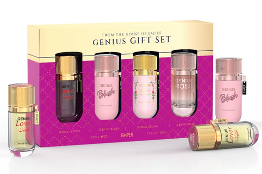 Genius Gift Set Emper 4x25ml Eau de Parfum Made in UAE