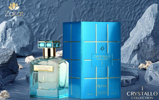 Crystallo Collection I Zakat Eau de Parfum 3.4oz  Made in UAE