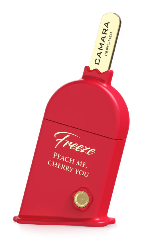 Freeze Peach Me Cherry You Camara Eau de Parfum 3.4oz Made in UAE