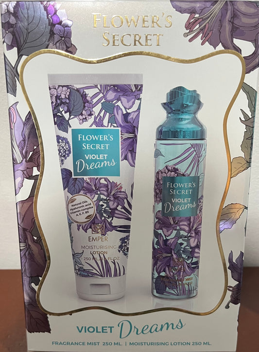 Violet Dreams Flowers Secret Set Emper