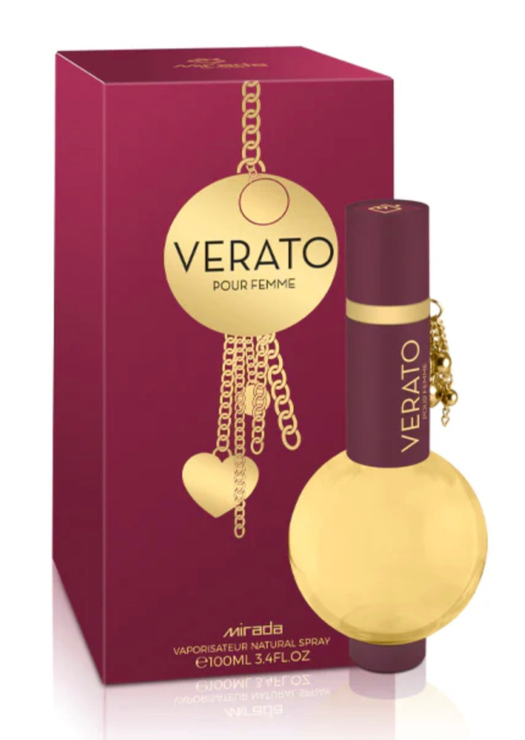 Verato Pour Femme Mirada Eau de Parfum 3.4oz Made in UAE