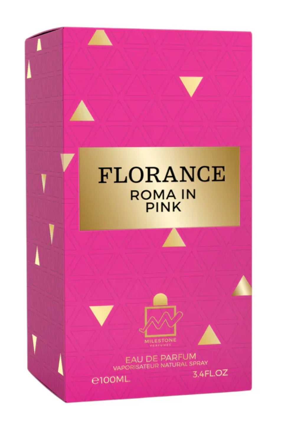 Florance Roma in Pink Milestone Eau de Parfum 3.4oz Made in UAE