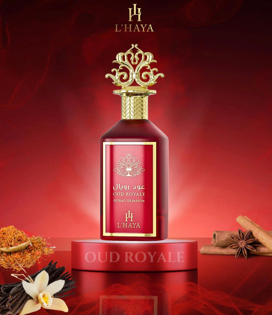 Oud Royale L Haya Extrait de Parfum 3.4oz Made in UAE
