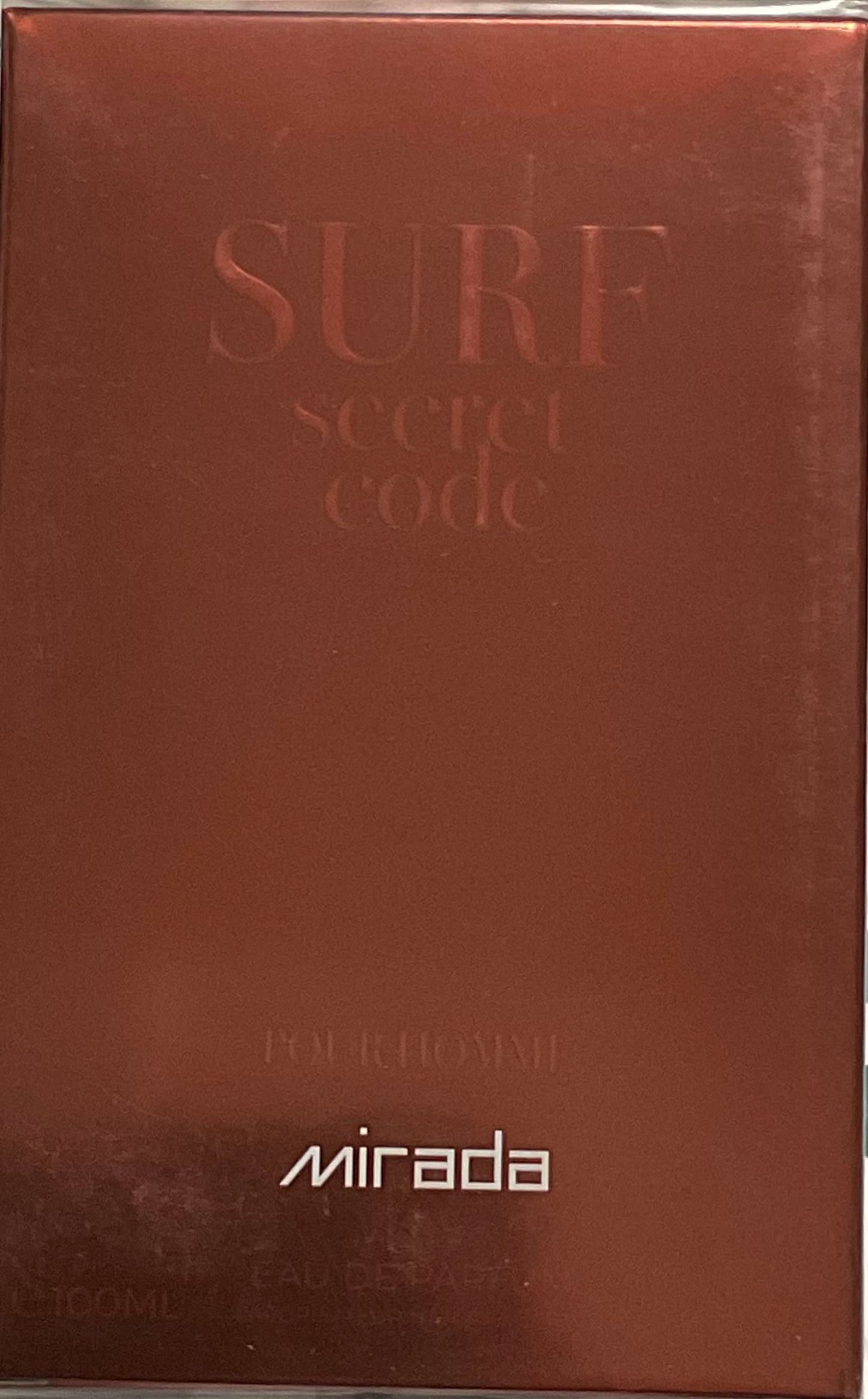Surf Secret Code Mirada Eau de Parfum 3.4oz Made in UAE