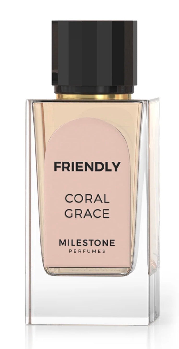 Friendly Coral Grace Milestone Eau de Parfum 3.4oz Made in UAE