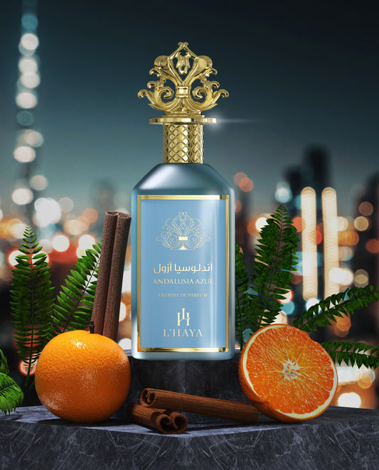 Andalusia Azul L’Haya Extrait de Parfum 3.4oz Made in UAE