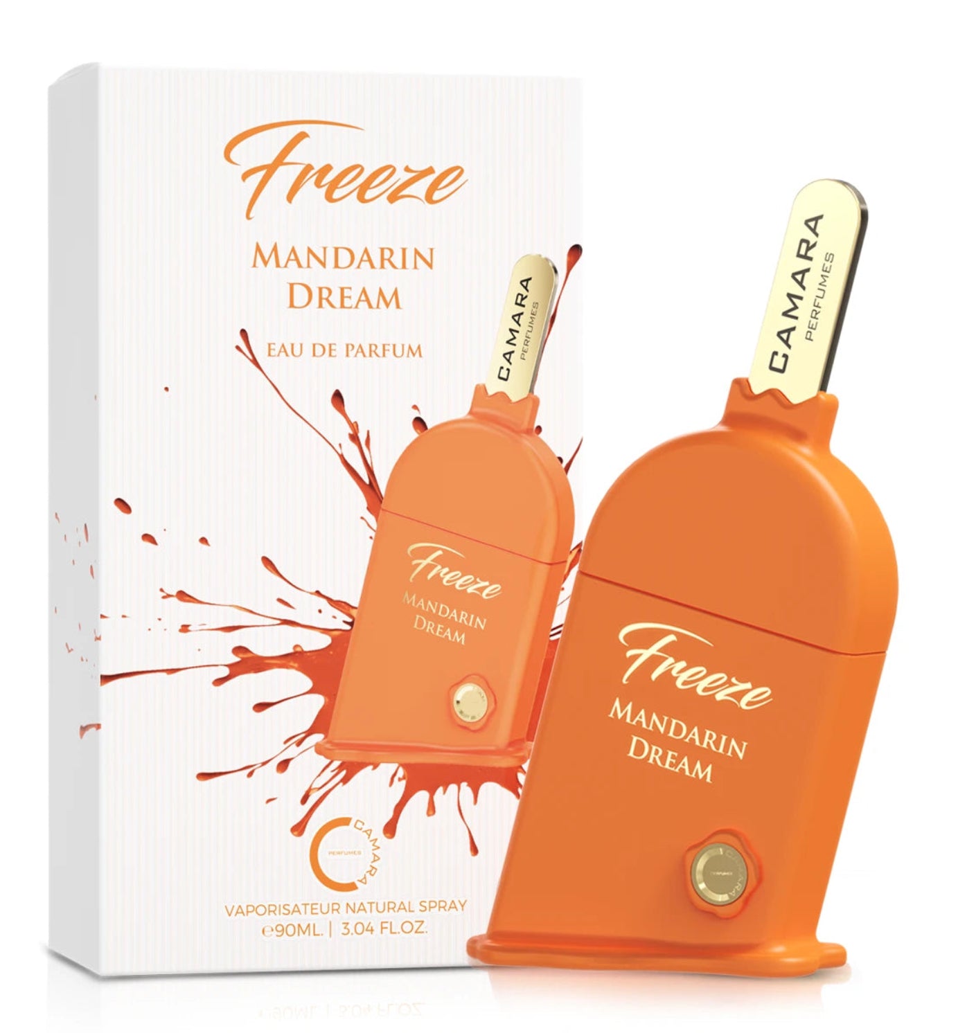 Freeze Mandarin Dream Camara Eau de Parfum 3.4oz made in UAE