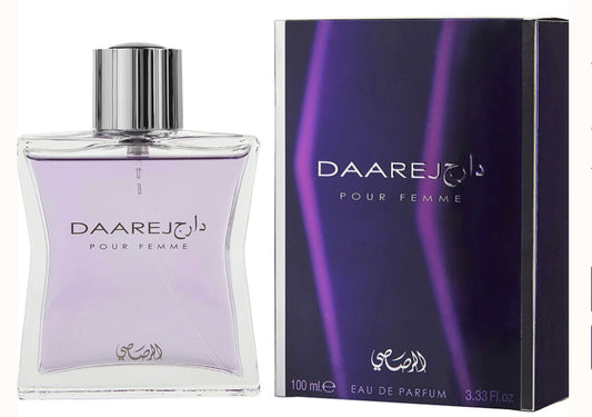 Daarej Pour Femme Rasasi Eau de Parfum 3.4oz Made in UAE