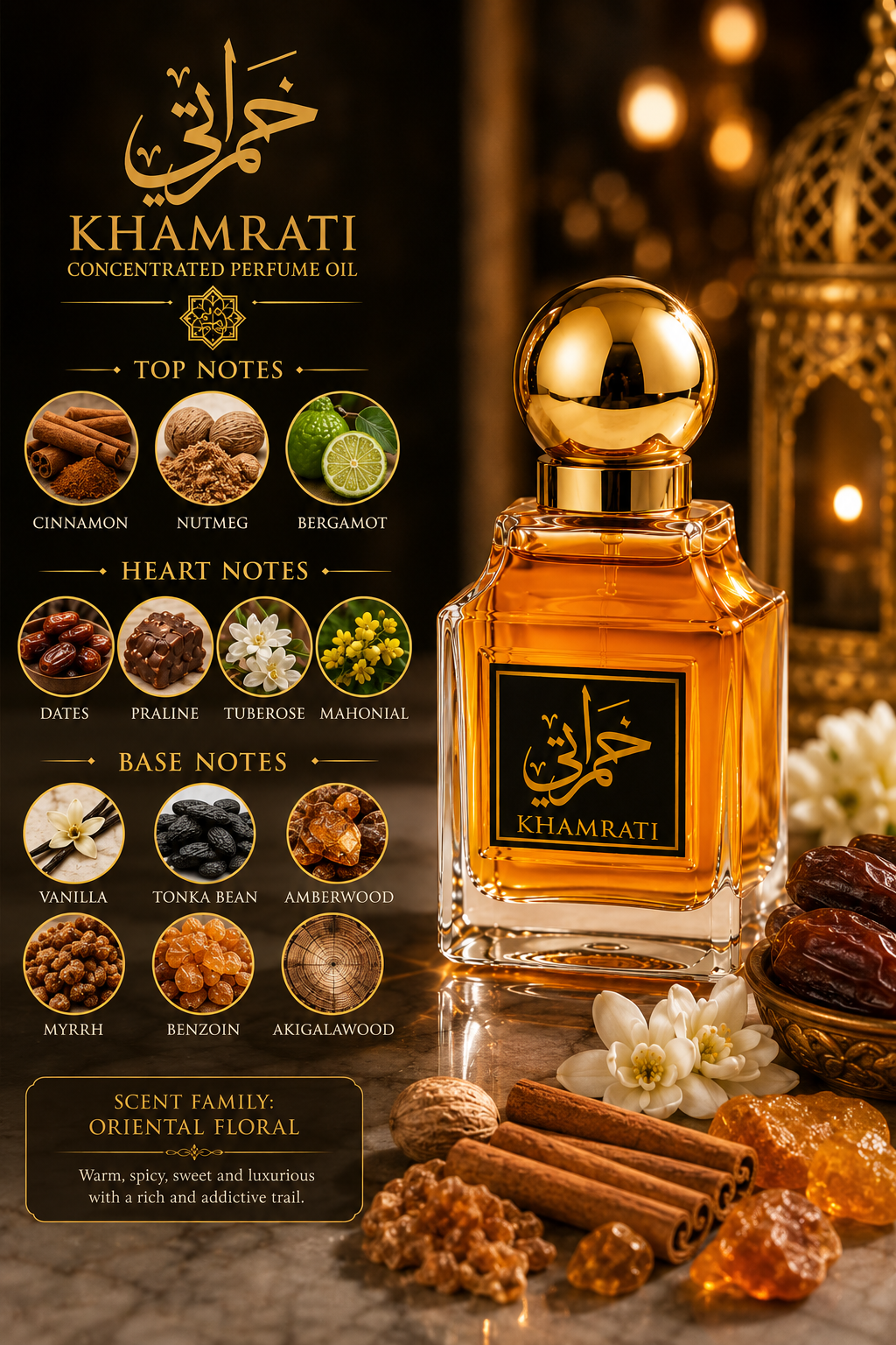Khamrati Abyat Concentrated Perfume Oil 0.20ml Made in UAE