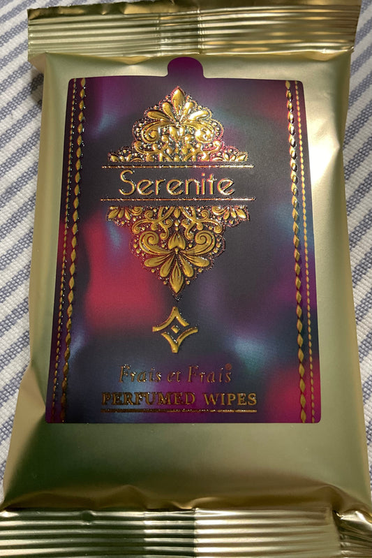 Serenite Frais et Frais Perfumed Wipes 10 x pack Made in UAE