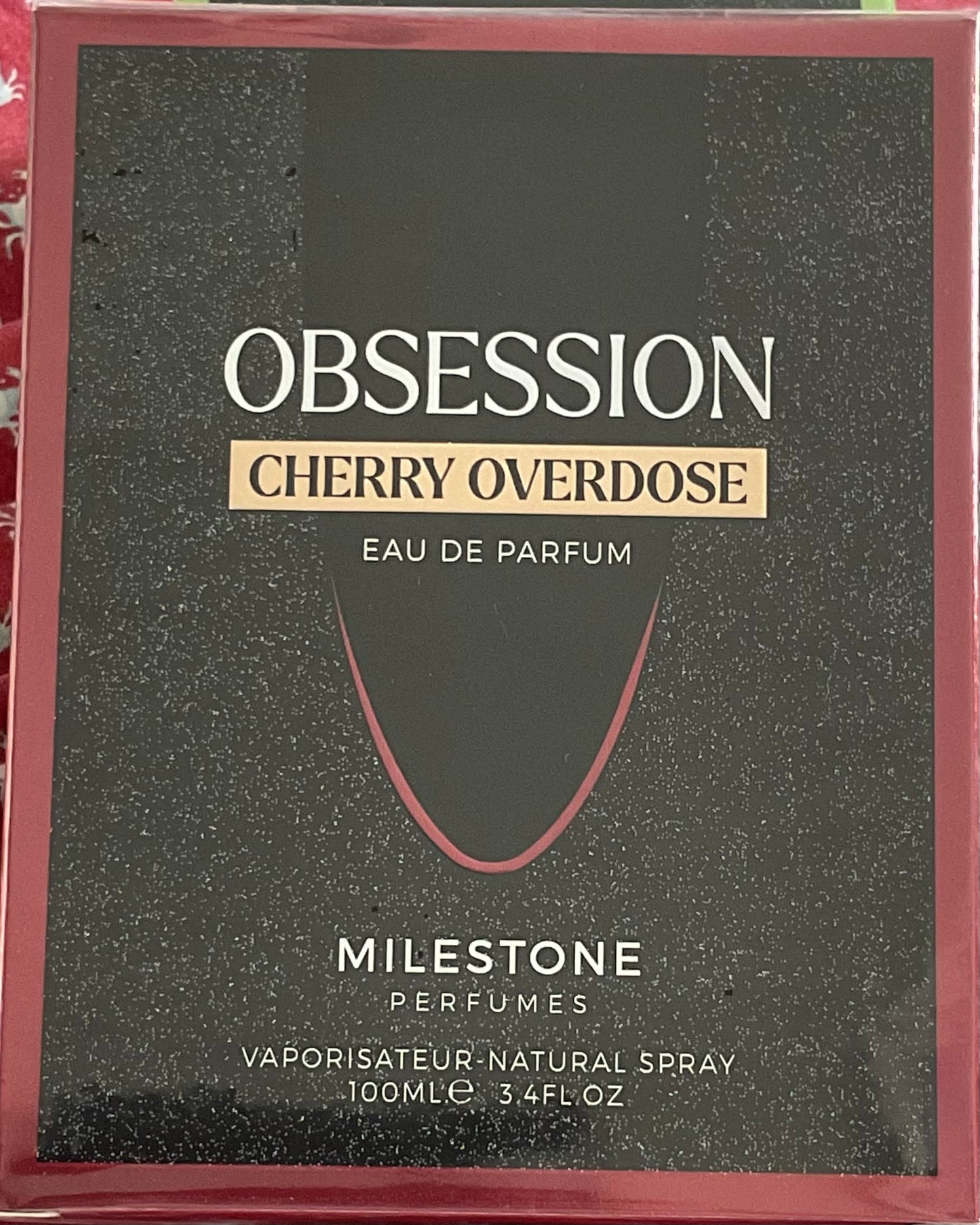 Obsession Cherry Overdose Milestone Eau de Parfum 3.4oz Made in UAE