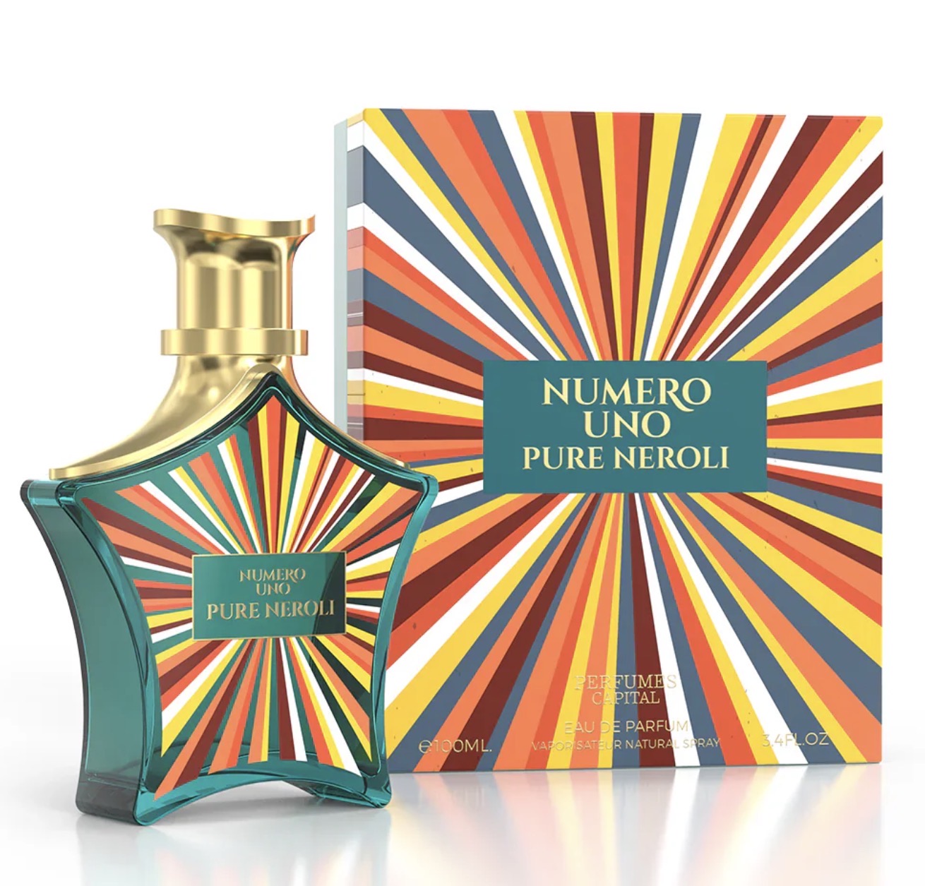 Numero Uno Pure Neroli Emper Eau de Parfum 3.4oz Made in UAE