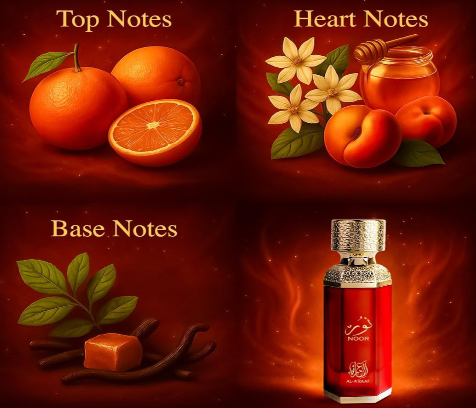 Noor Al Araaf Eau de Parfum 3.4oz Made in UAE