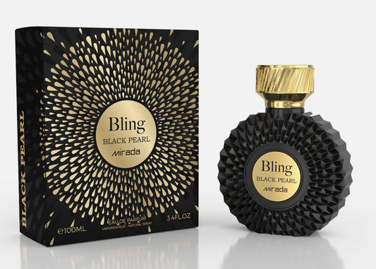Bling Black Pearl Mirada Eau de Parfum 3.4oz Made in UAE