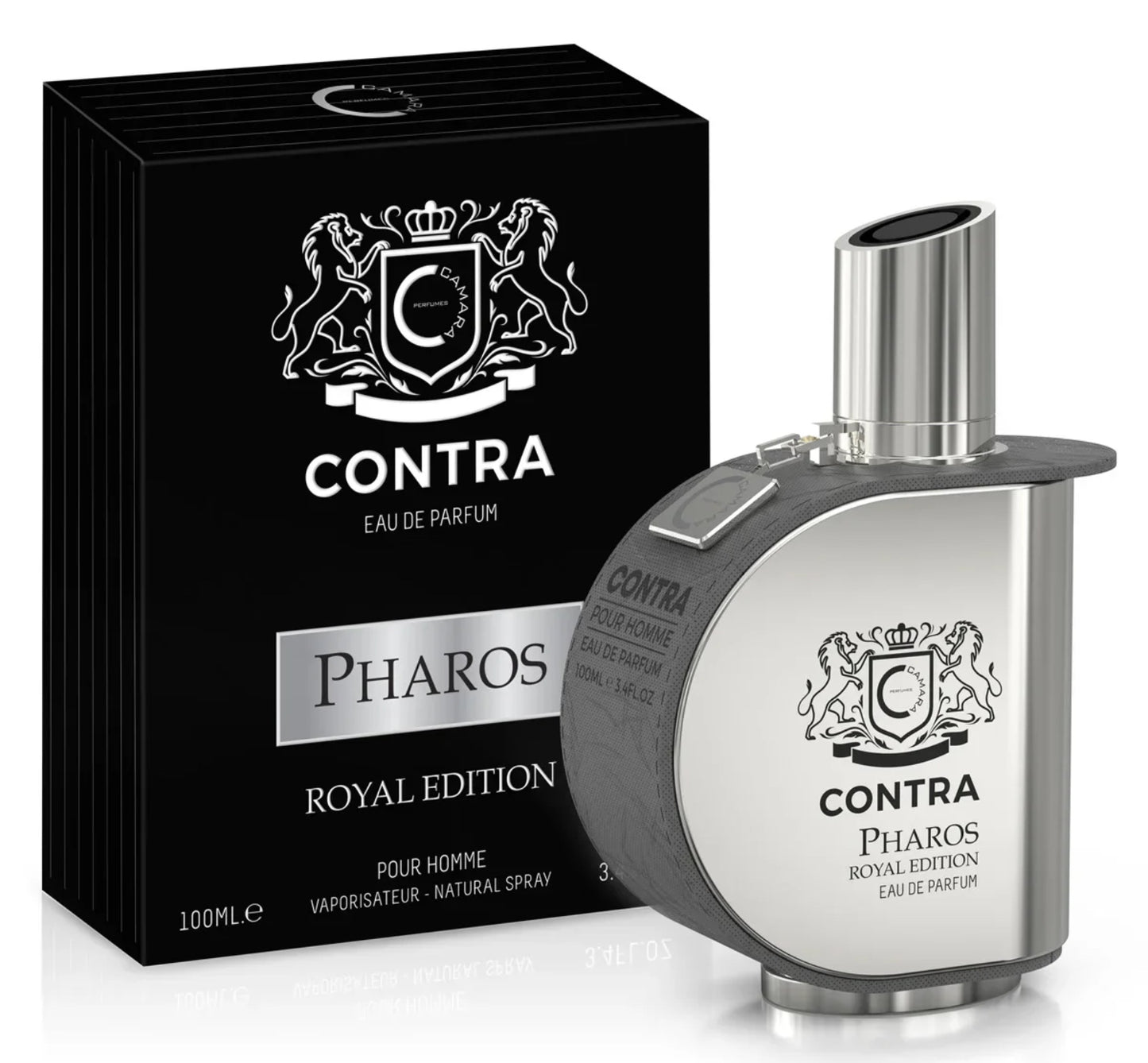 Contra Pharos Camara Eau de Parfum 3.4oz Made in UAE