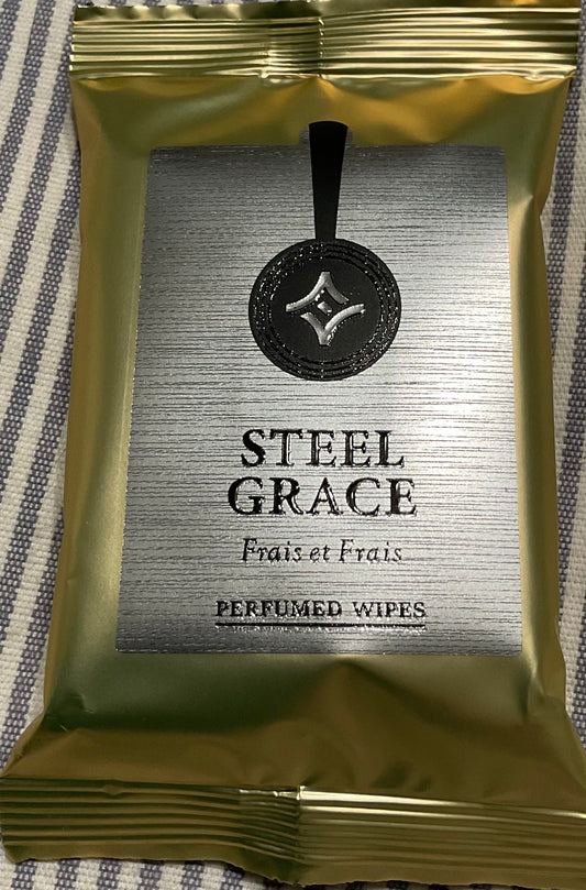 Steel Grace Frais et Frais Perfumed Wipes 10 x pack Made in UAE