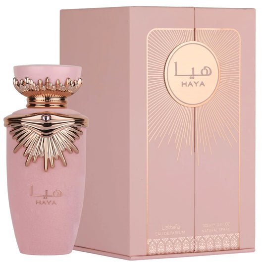 Haya Lattafa Eau de Parfum 3.4 oz Made in UAE