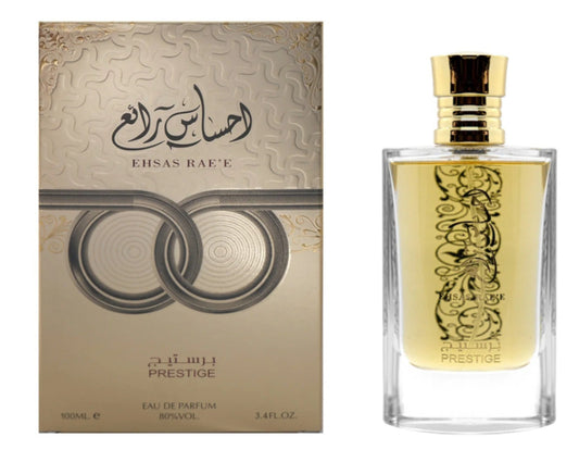 Ehsas Rae’e Prestige Adyan EAU de Parfum 3.4 oz Made in UAE