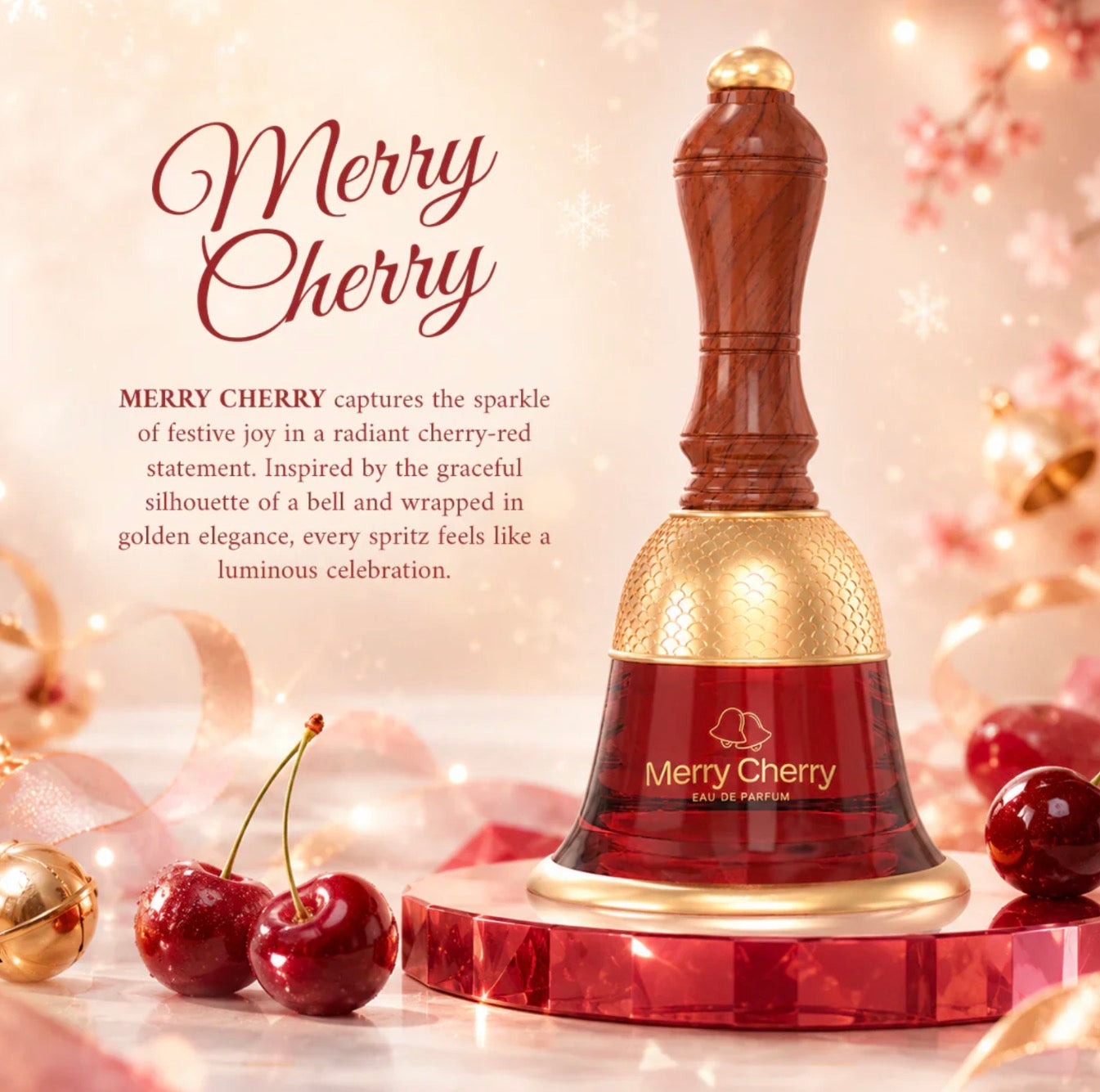 Merry Cherry Emper Eau de Parfum 3.4oz Made in UAE