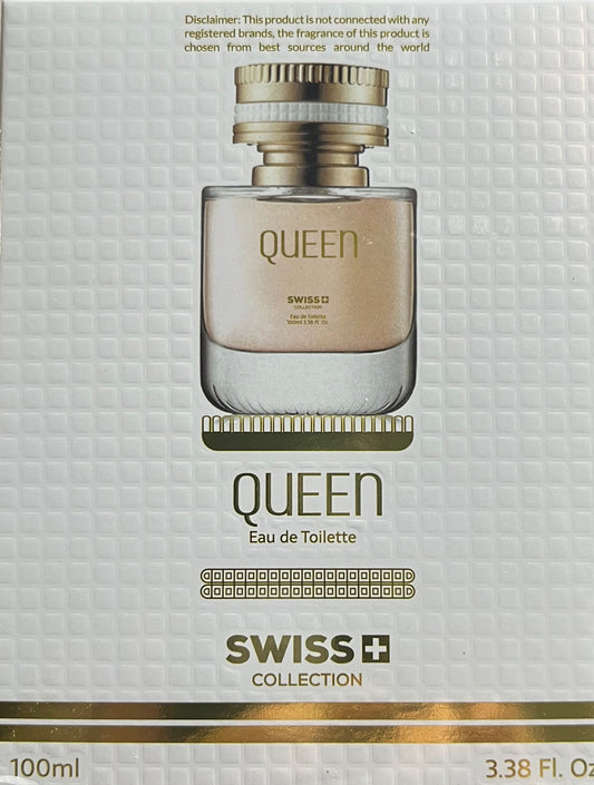 Queen Swiss Collection Eau de toilette 3.4oz Made in UAE