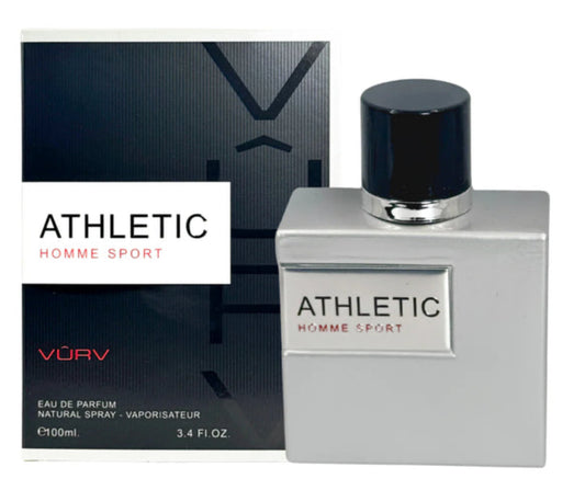 Athletic Homme Sport Vurv Eau de Parfum 3.4oz Made in UAE