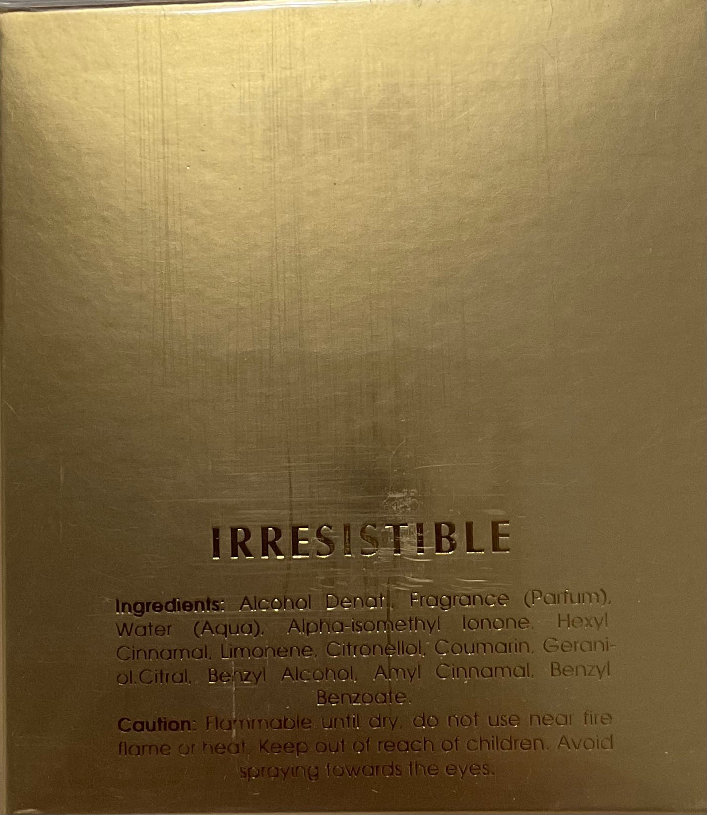 Irresistible Lionne Lattafa Eau de Parfum 3.4oz Made in UAE
