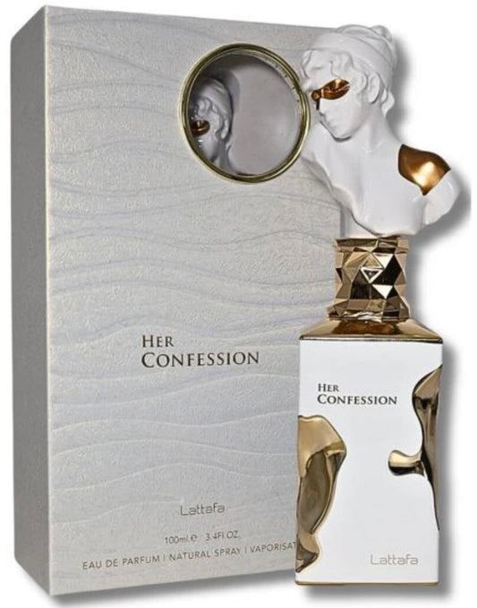 Her Confession Lattafa EAU de Parfum 3.4 oz Made in UAE