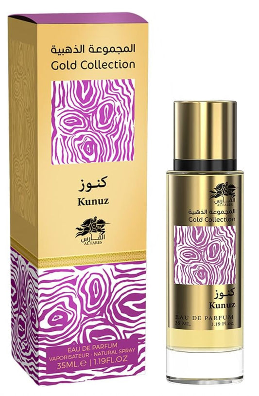 Kunuz Gold Collection Emper Eau de Parfum 1.19oz Made in UAE