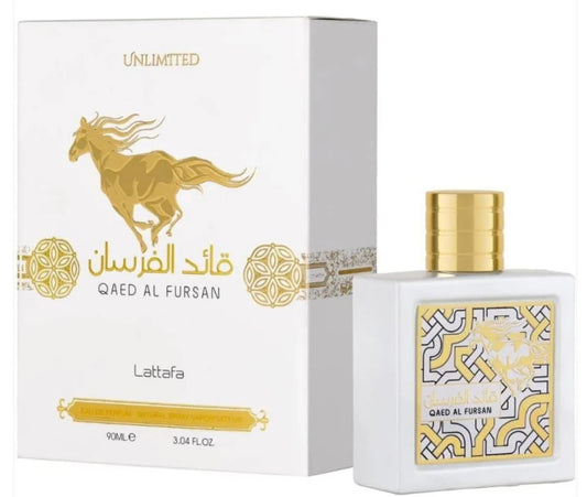 Qaed Al Fursan Lattafa Eau de Parfum 3.0 oz Made in UAE