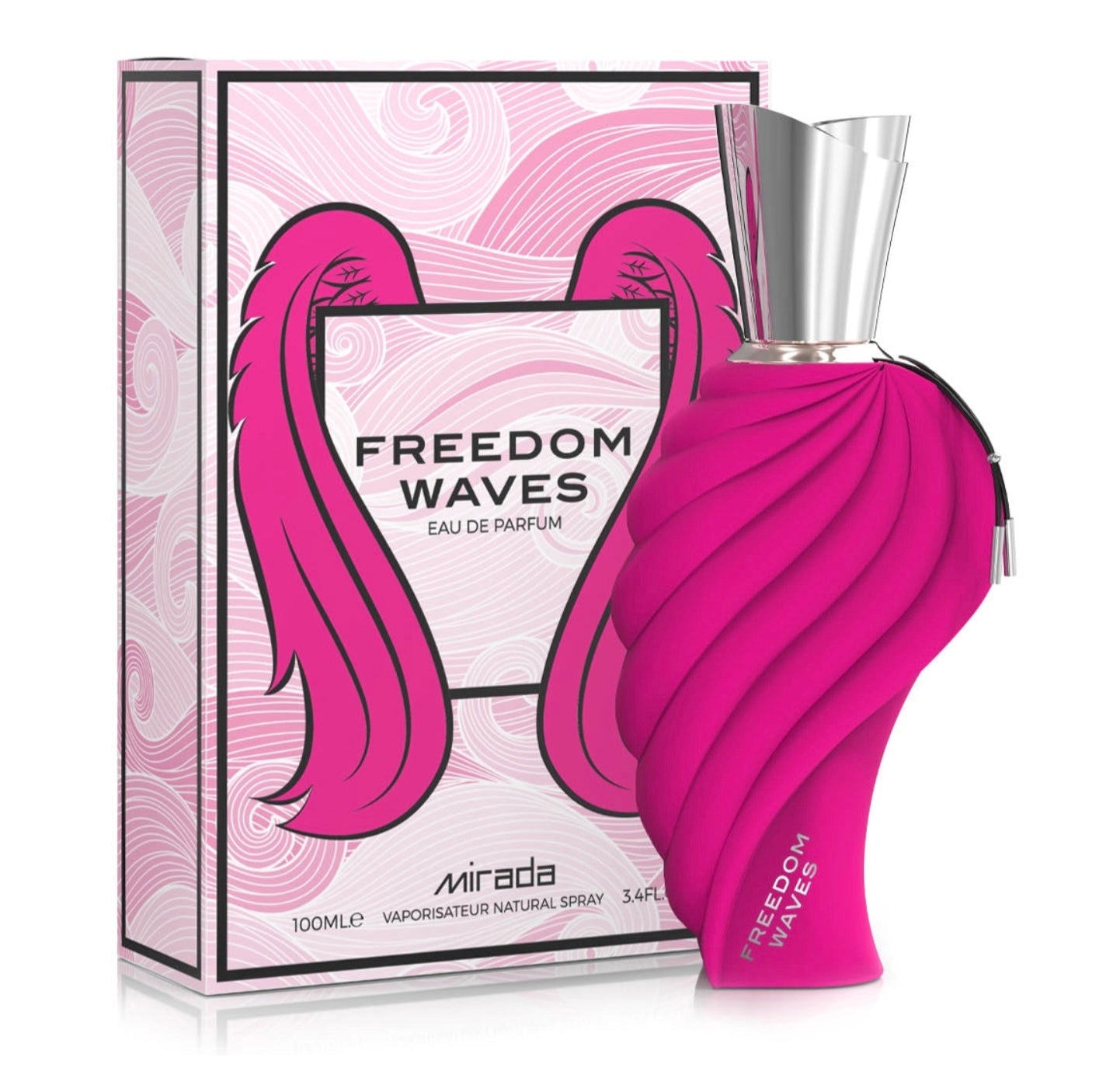 Freedom Waves Mirada Eau de Parfum 3.4oz Made in UAE