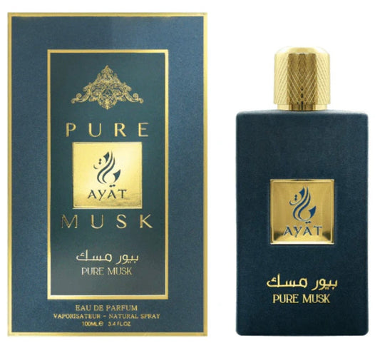 Pure Musk Ayat EAU de Parfum 3.4 oz Made in UAE