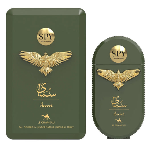 Spy Pour Homme Secret Le Chameau Eau de Parfum 3.0oz Made in UAE
