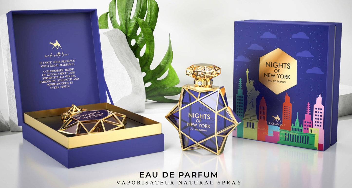Nights Of New York Eau de Parfum 2.8oz Made in UAE