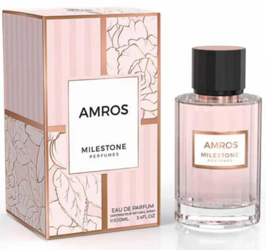Amros Milestone perfumes Eau de Parfum 3.4oz Made in UAE