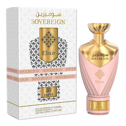 Elixir Sovereign Emper Eau de Parfum 3.4oz Made in UAE