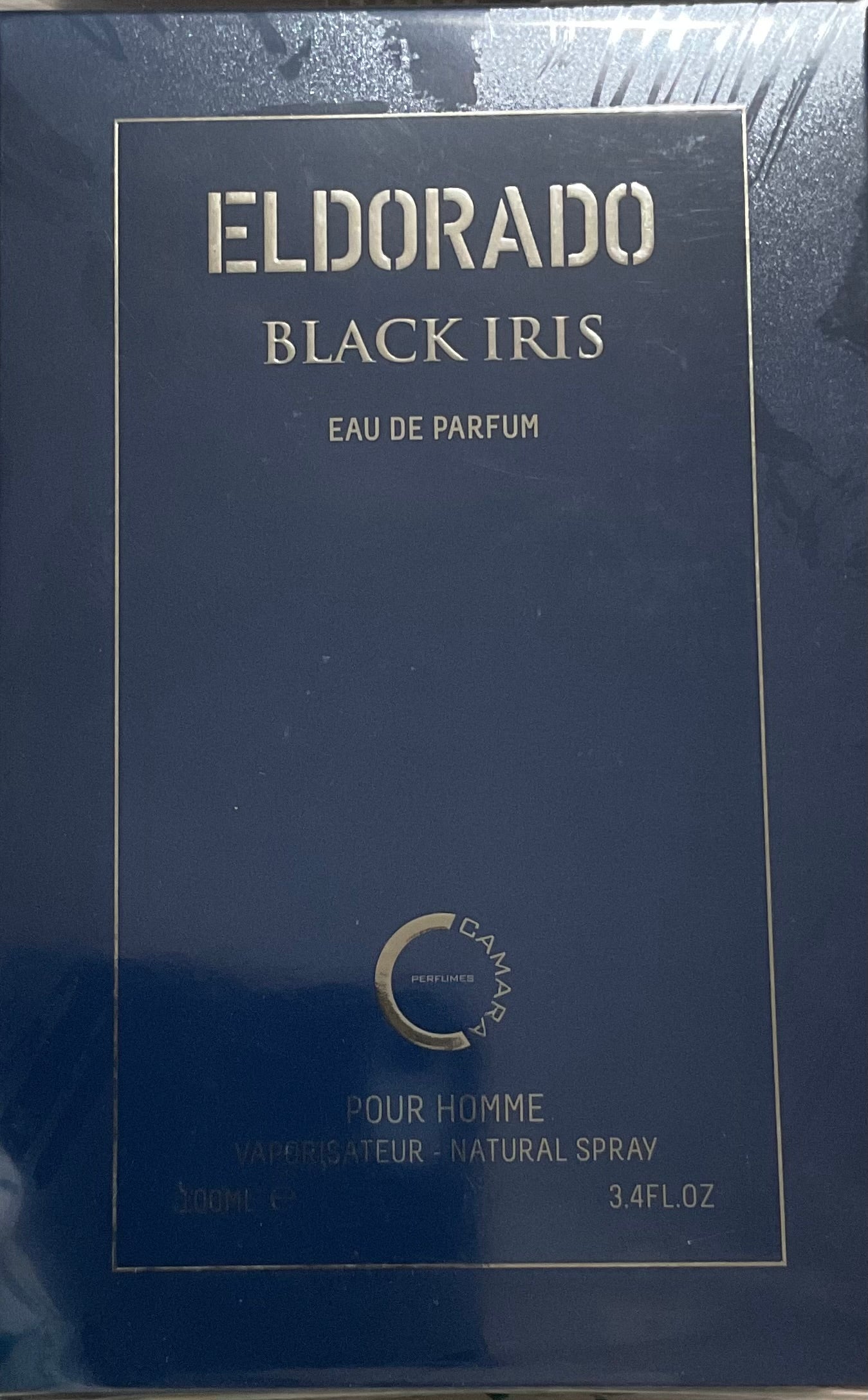 El Dorado Black Iris Camara Eau de Parfum 3.4oz Made in UAE