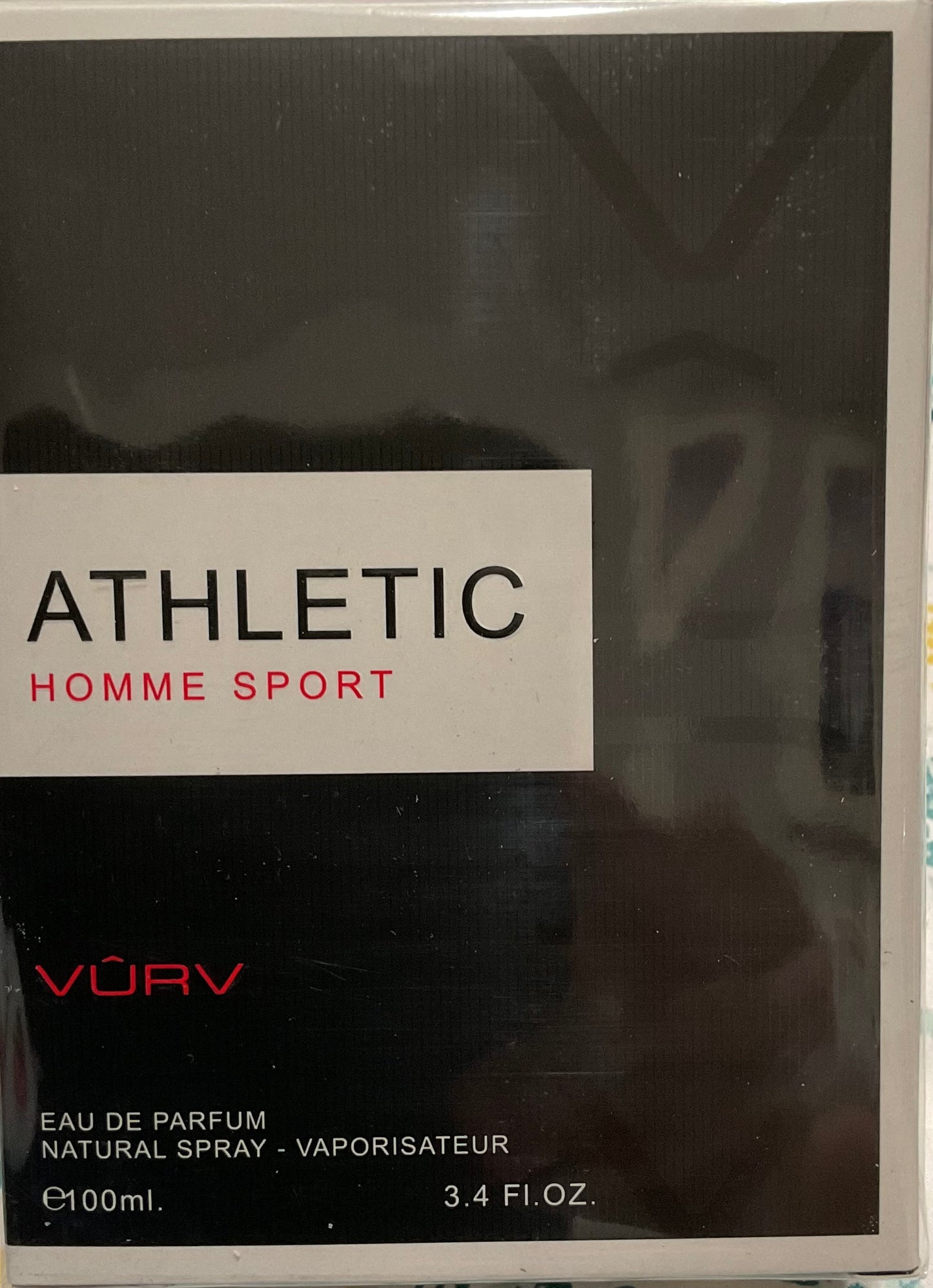 Athletic Homme Sport Vurv Eau de Parfum 3.4oz Made in UAE