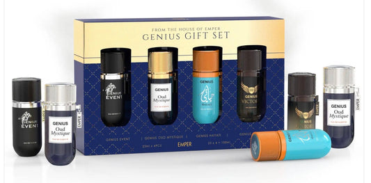 Genius Men Gift Set 4x25ml Emper Eau de Parfum Made in UAE