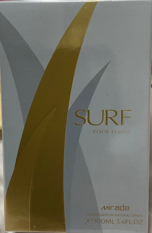 Surf Pour Femme mirada Eau de Parfum 3.4oz Made in UAE