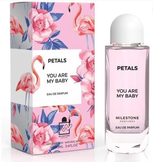 You Are My Baby Petals Milestone Eau de Parfum 3.4oz Made in UAE