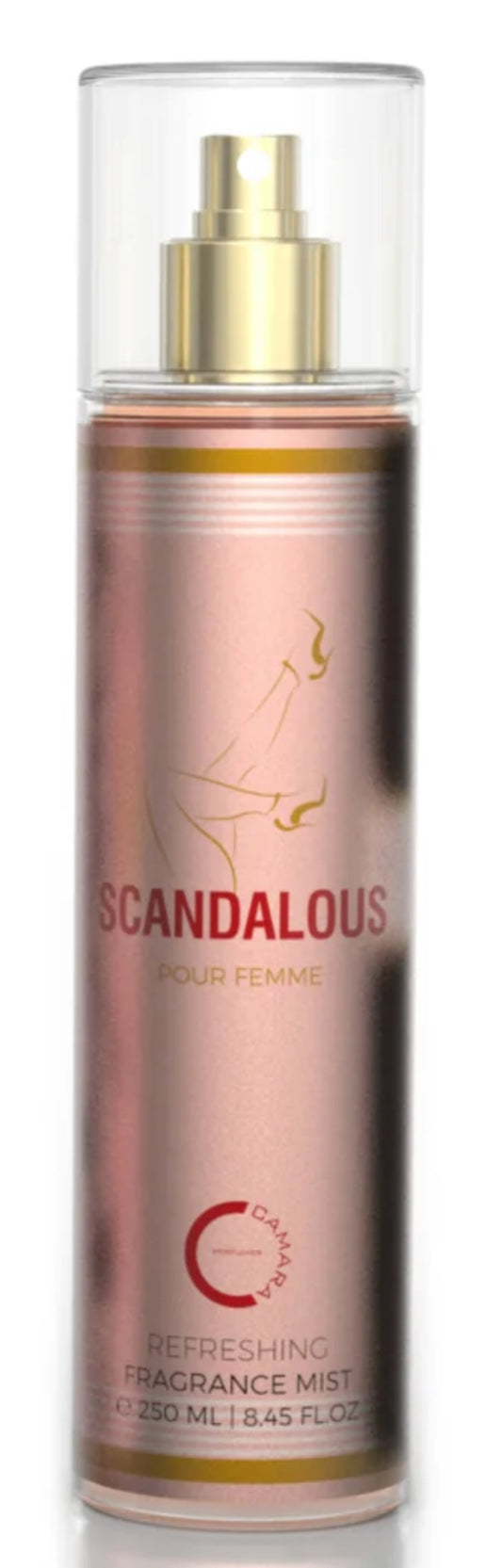 Scandalous Pour Femme Camara Fragance Mist 8.45oz Made in UAE