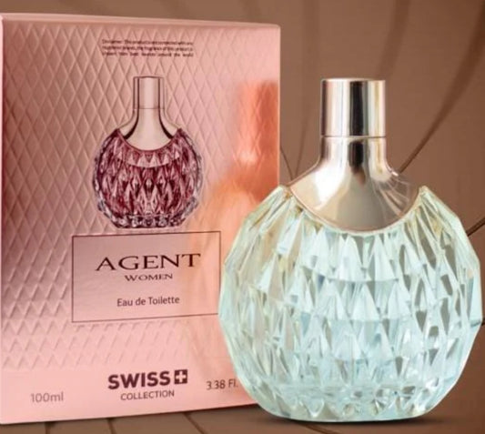 Agent Swiss Collection Eau de Parfum 3.4oz Made in UAE