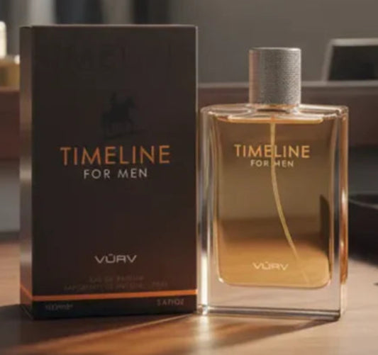 Timeline For Men Freeze Vurv Eau de Parfum 3.4oz Made in UAE