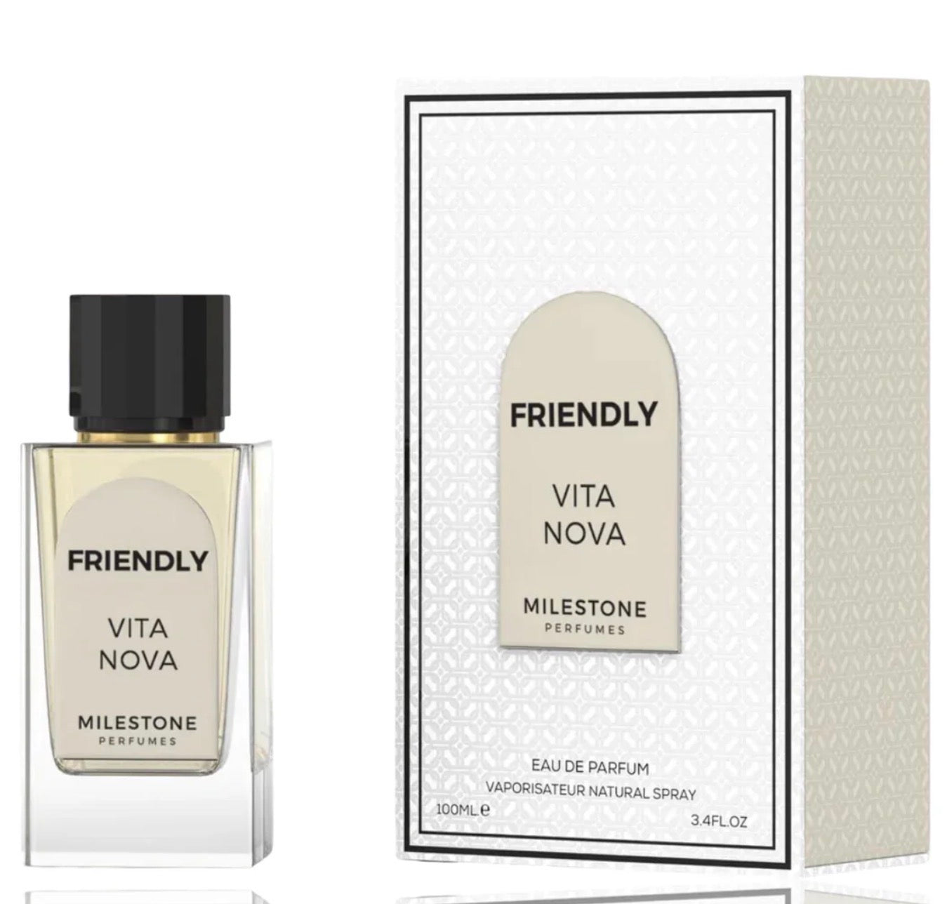 Friendly Vita Nova Milestone Eau de Parfum 3.4oz Made in UAE