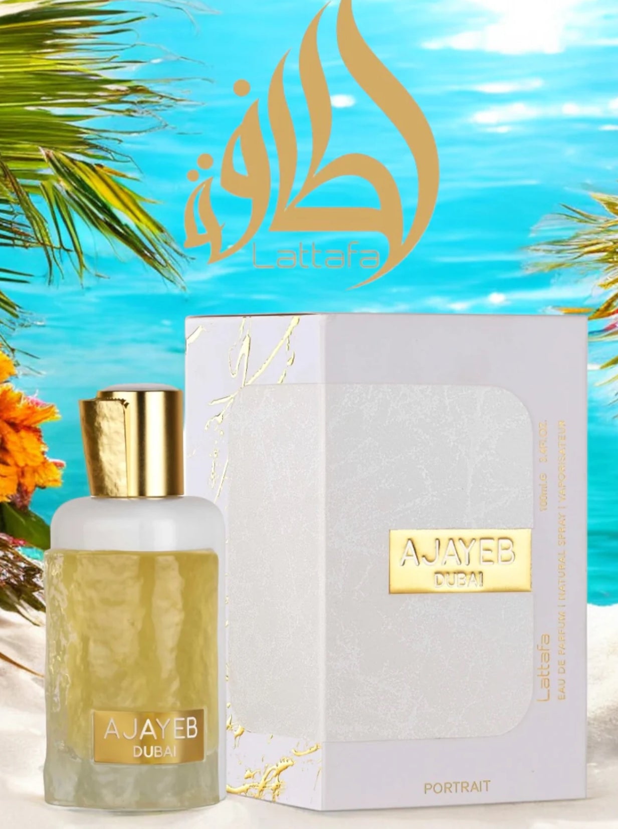 Ajayeb Dubai Lattafa Eau de Parfum 3.4oz Made in UAE