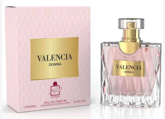 Valencia Donna Milestone Eau de Parfum 3.4oz Made in UAE