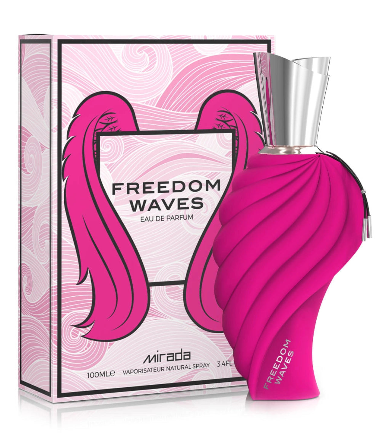 Freedom Waves Mirada Eau de Parfum 3.4oz Made in UAE